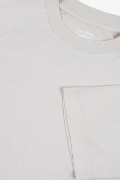 T-shirt jersey raglan ghiaccio