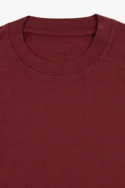 T-shirt jersey raglan mattone